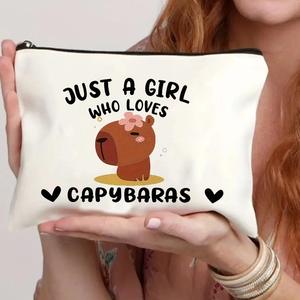 Bolsa de cosméticos Organizador de maquillaje Bolsa de herramientas Lindo regalo personalizado ecológico para mujeres - Product Image 4