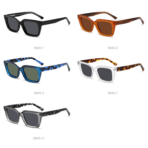 2025 moda último lujo TR marco gafas de sol de alta calidad gafas de sol de moda mujeres marco cuadrado gafas de sol de acetato - Product Image 3