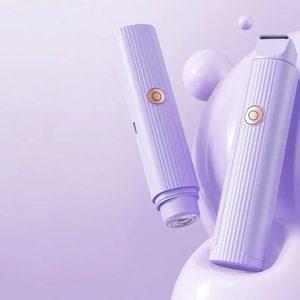 Épilateur sans fil rechargeable double tête pour femmes, rasoir indolore contrôlé par application pour usage domestique, corps et visage - Product Image 5