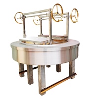 Santa Maria Commercial BBQ Grill / Gaucho Parrilla YGPW1600 pour une utilisation au restaurant