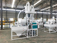 Machine de mouture de céréales (maïs, blé) de 5 tonnes par jour avec moteur, usine de production multifonctionnelle