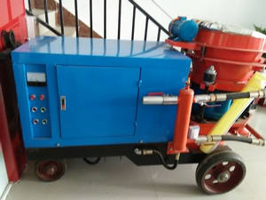 Mortero de hormigón pulverizado de tipo húmedo, máquinas de enyesado de cemento portátiles <span class=keywords><strong>para</strong></span> minas - Product Image 2