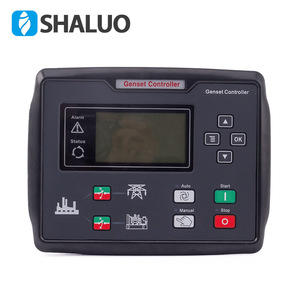 ตัวควบคุมเครื่องกำเนิดไฟฟ้า Zhongzhi รุ่น SL6120UN โมดูลขยายอัตโนมัติสำหรับเครื่องกำเนิดไฟฟ้าดีเซล หน้าจอ LCD พร้อมรีโมทคอนโทรล - Product Image 1