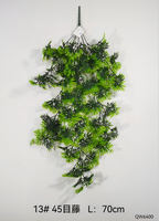 EG-J359 Plante artificielle en rotin, herbe, décoration pour hôtel et restaurant, plantes vertes, lierre, vigne artificielle suspendue pour plafond