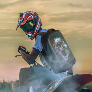 Muen Led Ba Lô Màn Hình Hiển Thị Di Động Thông Minh Ứng Dụng Điều Khiển LED Quảng Cáo Ngoài Trời Xách Tay Schoolbag Màn Hình - Product Image 6