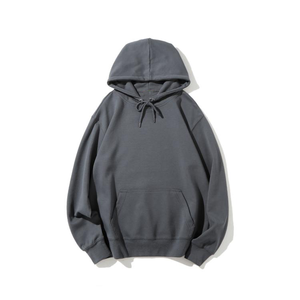 Sweat-shirt à capuche 280 GSM 80% Coton 20% Polyester, doux, respirant, uni, vêtement d'extérieur décontracté pour le quotidien - Product Image 5