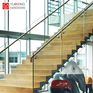 Maison Abordable <span class=keywords><strong>Mezzanine</strong></span> Standoff garde-corps main courante Facile installé Sans Cadre en verre garde-corps - Product Image 5