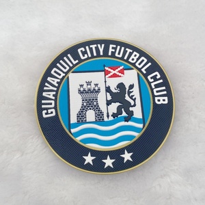 แพทช์ PVC นุ่มแบบกำหนดเอง 3 มิติ คุณภาพสูง พร้อมแผ่นรองรีดติดเสื้อผ้า อุณหภูมิ 150 องศา สำหรับเสื้อผ้า จากโรงงานจีน รุ่นตราสัญลักษณ์ - Product Image 3