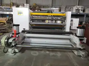 Bopp Pvc Film Non Woven Kraft Thermal Paper Roll Label Slitting Machine Cortadora De Papel Paper Processing Machinery