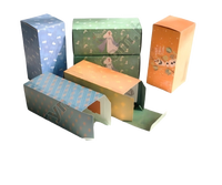 Boîtes d'emballage en papier OEM de qualité supérieure, cartons pliables et boîtes rigides, pour l'emballage des produits, les fêtes de Noël et l'usage quotidien.