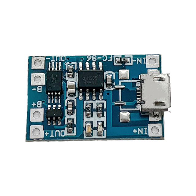 TP4056 Charging Module Battery Charging Board with Battery Protection 18650 BMS 5V Micro USB 1A 186 50 Charge Module
