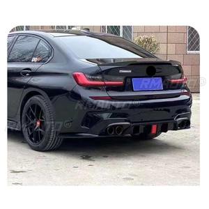 Difusor de Parachoques Trasero para Auto, Spoiler Negro Brillante, Pieza de Modificación para BMW Serie 3 G20 G28 2020-2022, Accesorios para Auto - Product Image 5