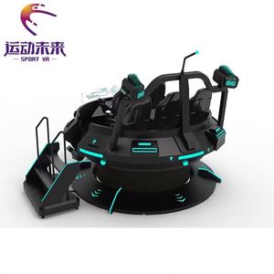 Simulateur de vélo VR 9D SportVR SVR-9D128 42 pouces, montagnes russes intérieures, plateforme de mouvement 6DOF, capacité 100-500 kg, 5-10 passagers - Product Image 5