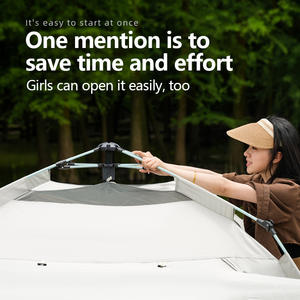 เต็นท์ตั้งแคมป์แบบกันน้ำสำหรับปิกนิกครอบครัวสวนสวนสวนสวน<span class=keywords><strong>สนาม</strong></span>หญ้าสำหรับเดินทางอุปกรณ์กลางแจ้งสำหรับงานหนักแบบอัตโนมัติ - Product Image 5