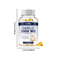 Gélules molles d'extrait d'ail vieilli 3000mg pour l'apport quotidien, vente en gros, ODM, OEM