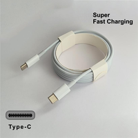 60W 100W 5A PD4.0 Double Type-C Mâle à Mâle PD Charge Rapide Câble de Synchronisation de Données Double TYPE C USB C Ligne de Charge Quik avec E-Marker Chi