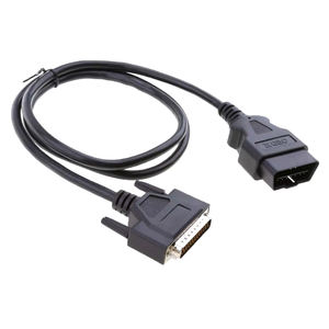 맞춤형 자동차 16Pin OBD2/OBD 2 암수 <span class=keywords><strong>DB25</strong></span> 커넥터 어댑터 OBDII to DB 25 핀/25 핀 와이어 케이블 4 피트/미터 - Product Image 3