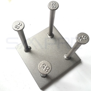 <span class=keywords><strong>Plaque</strong></span> d'ancrage de soudage personnalisée en béton préfabriqué avec goujons <span class=keywords><strong>pour</strong></span> connexion rapide - Product Image 1