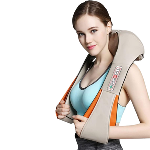 Masajeador Eléctrico Shiatsu para Hombros, Espalda y Cuello con Calor, Tela de Malla de Alta Calidad, Gran Venta - Product Image 1