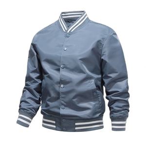 Chaqueta Acolchada de Béisbol para Hombre, Novedad de Primavera, Estilo Cargo Cruzado, Elegante, para Parejas, con Estampado Frontal en Lona Ecológica - Product Image 1