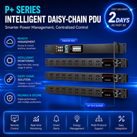 PDU C19 con Medición de Energía, Distribuidor de Energía para Centro de Datos, Tira de Alimentación PDU, Unidad de Distribución de Energía PDU, PDU con Control Remoto Inteligente