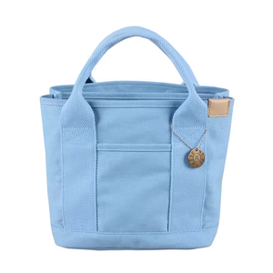 High Quality Orderly <strong>Sewing</strong> Thick Cotton 12OZ Lunchbox Recycle Eco <strong>Bag</strong> Custom Logo Cotton Canvas Tote <strong>Bag</strong> - Product Image 4
