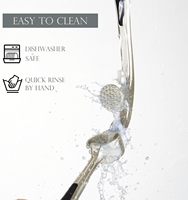 Presse-ail IKITCHEN de qualité professionnelle supérieure, hachoir à ail, éplucheur, ensemble facile à nettoyer, compatible lave-vaisselle, antirouille