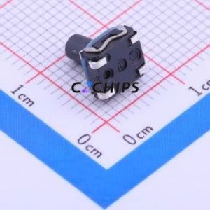KSC621JLFS Tactile Switch SMD-4P,6.2x6.2mm Switch Single Pole Single Throw Round Button 1.7N Vertical Mount - Product Image 2