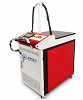Máquina de Soldadura Láser de Fibra Portátil Jingwang, Refrigerada por Agua, de Modulación Continua, para Producción Industrial