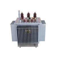 Transformateur de puissance toroïdal immergé dans l'huile triphasé en aluminium personnalisé 15KV 500kVA 60Hz