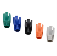 FTTH Glasfaser ausrüstung Rj45 Zug entlastungs stiefel Ethernet-Netzwerk kabelst ecker abdeckung Boot RJ45-Anschluss Boot