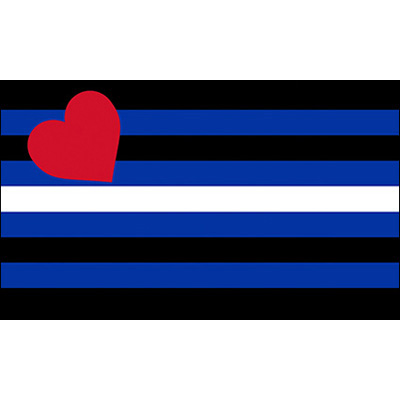 Leather flag