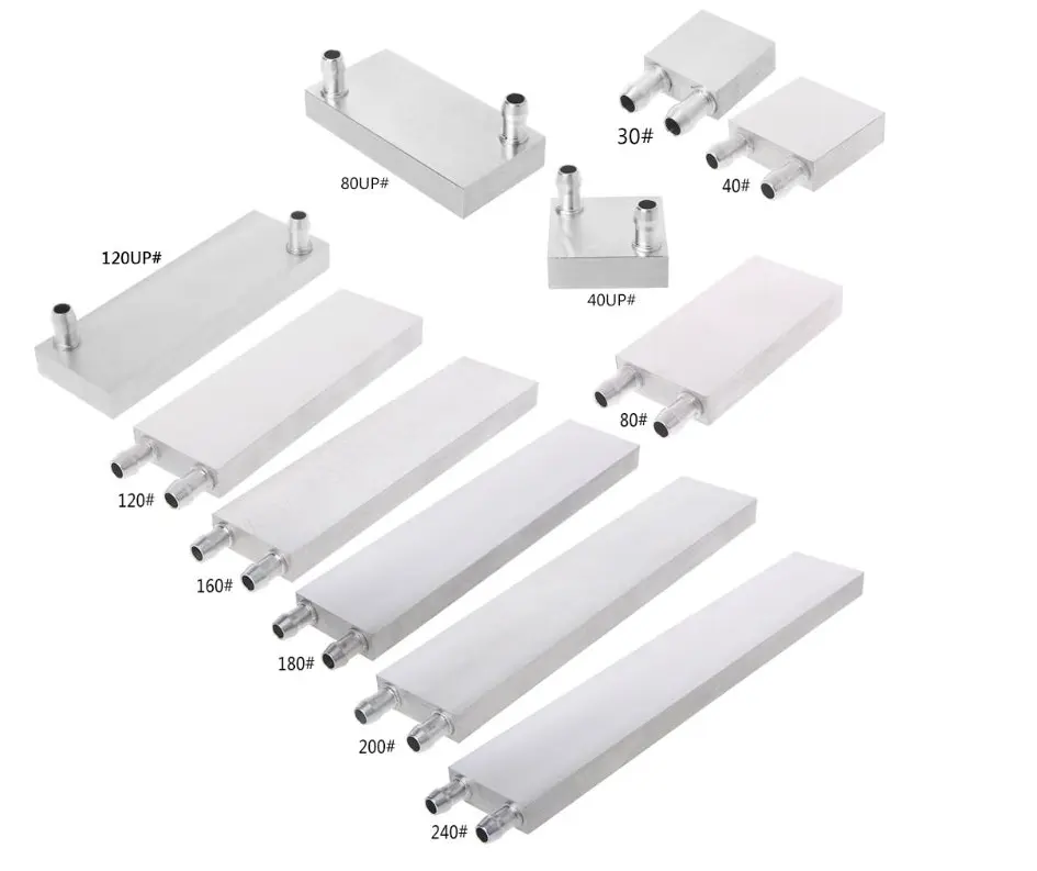 Aluminum Alloy Water Cooling Block Radiator Heat Sink System For PC Computer Laptop Accessories CPU Liquid Water Cooler