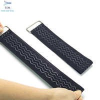 Sangle élastique auto-adhésive résistante à la chaleur avec logo personnalisé, couleur écologique, en polyester/nylon – Vente chaude