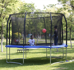 <span class=keywords><strong>Trampoline</strong></span> en gros d'usine 8FT 10FT 12FT 14FT grand <span class=keywords><strong>trampoline</strong></span> récréatif avec filet de clôture pour enfants et adultes - Product Image 2