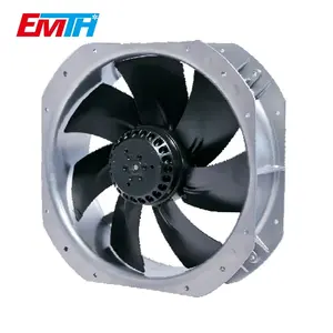 Yeni enerji tasarrufu 12v 24v 48v DC 110v 220v 230v AC eksenel akış fanı büyük eksenel soğutma fanı