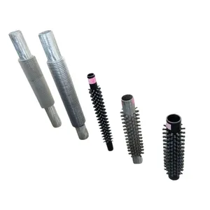 ASTM A335 P5 P9 P11 P22 Studded Pipe Nail Finned Tube Studded Tube Extruded Fins Tube for heat transfer