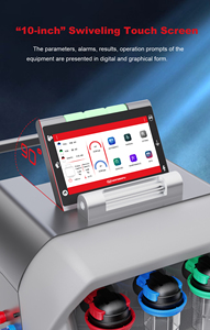 Machine de récupération et de recharge X568 AC pour R134a/R1234yf | Station de récupération de fréon entièrement automatique - Product Image 3