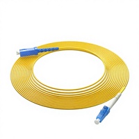 Câble de brassage fibre optique monomode de qualité télécom LC-SC DIMAN, flexible pour intérieur, FTTH, 3m 5m 10m, haute qualité, garantie 1 an