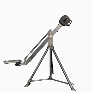 QFYS-cina con testa gru in alluminio telecamera telescopica a bandiera Cran