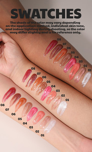YOUNG VISION Conjunto de 2 Peças: Gloss Labial com Brilho Fino + Lápis Labial Matte para Lábios em Degradê Ombre, Tamanho Regular, Cores Vibrantes - Product Image 6