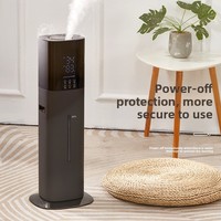 Diffuseur de parfum d'eau de refroidissement sur pied de 9 L Lt Ltr Humidificateur d'air à ultrasons intelligent pour affichage de plantes d'intérieur
