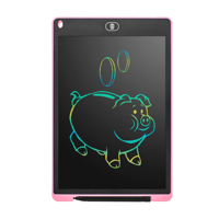 Nouvelles idées tablette d'écriture LCD multicolore 12 pouces tablette d'écriture planche à dessin tablette graphique dessin
