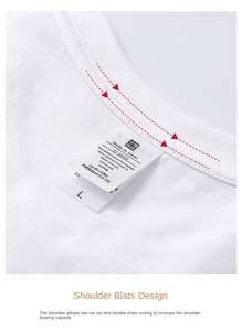 T-Shirt Homme Oversize Tricoté Uni en Coton 100 % de Haute Qualité, Personnalisé, Vierge, Lourd, Anti-Boulochage, Tissu 230g - Product Image 5