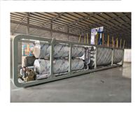 Unité de mélange d'asphalte modifié au caoutchouc mobile |   Système portable pour la production sur site de liant caoutchouté