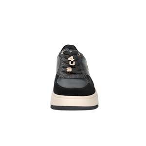 Sneakers per Ragazze 4Us Paciotti Nere 4BX104, Scarpe di Tela alla Moda - Product Image 6
