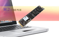 SSD interne M.2 2280 NVMe PCI-e Gen3.0x4 TLC, capacité de 1 To, avec 3500/2900 Mo/s, 128 Go, 256 Go, 512 Go pour ordinateur portable, ordinateur de bureau