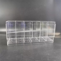 Présentoir personnalisé en acrylique à 6 emplacements, écologique, étanche et anti-poussière pour cartes de jeu Pokémon