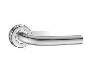 Custom Two Piece Zinc Alloy and Stainless Steel Modern Main <b>Door</b> Handles for Bedroom Bathroom Kitchen Cabinet Use - Product Image 2