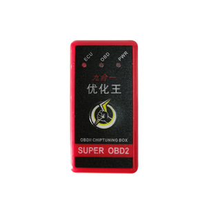 กล่องจูนชิป Super OBD2 สีแดง ตัวเพิ่มประสิทธิภาพรถยนต์ ประหยัดน้ำมัน เพิ่มกำลัง พร้อมสวิตช์อัพเกรดโหมดประหยัดพลังงาน - Product Image 2
